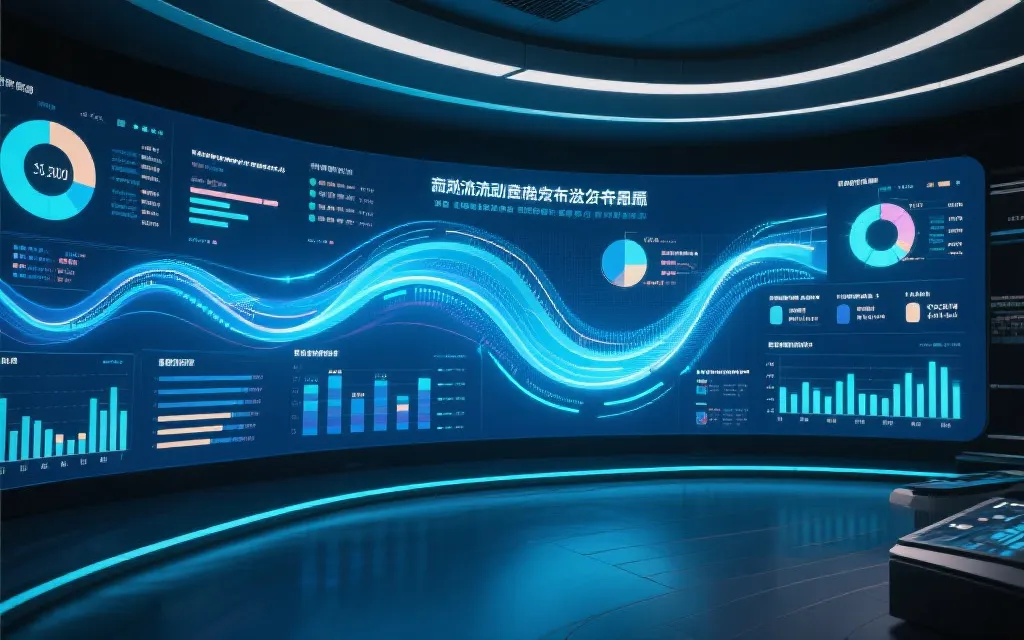 数据公开与技术流程插画